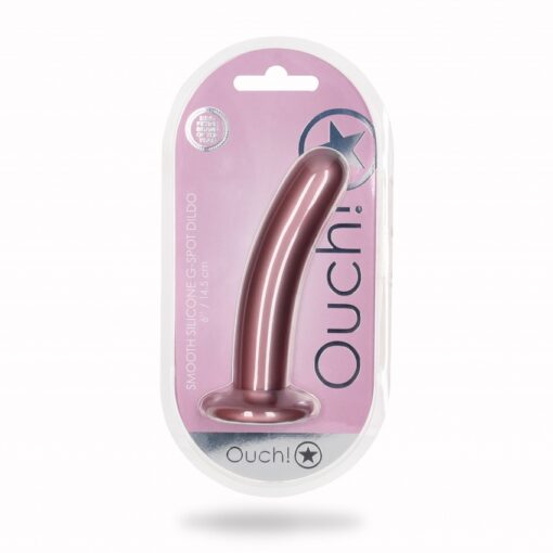 Gladde G-spot dildo met zuignap