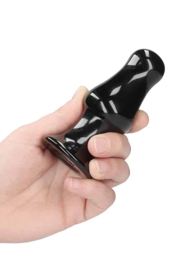 Glazen Butt Plug met Vibratie