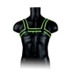 Glow in the Dark Body Harnas model Bulldog