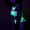 Glow in the Dark Body met Griekse halslijn