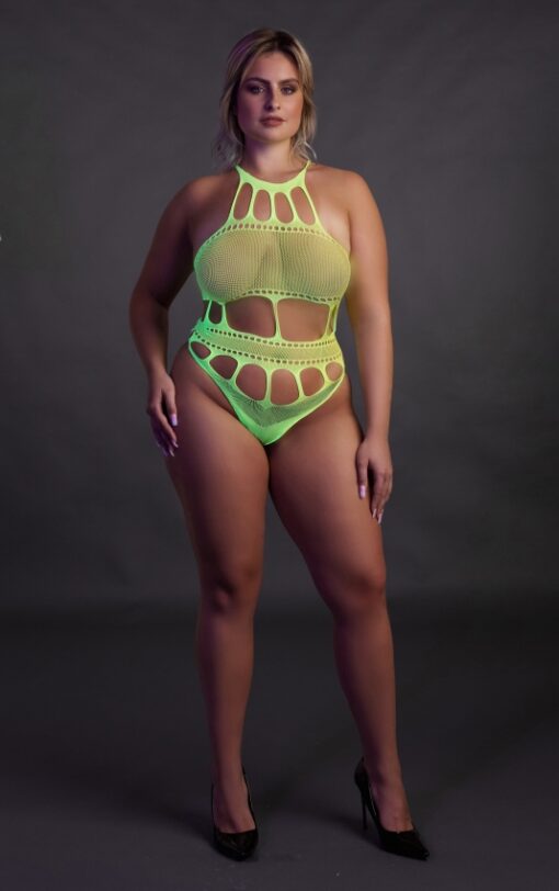 Glow in the Dark Body met Griekse halslijn