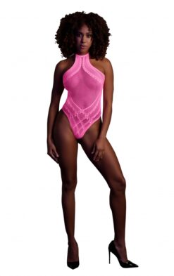 Glow in the Dark Body met halterhals