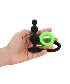 Glow in the Dark Butt Plug en Cockring