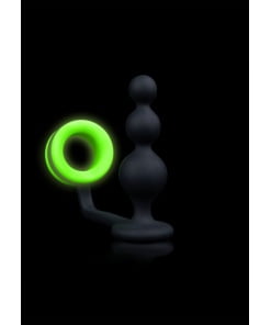 Glow in the Dark Butt Plug en Cockring