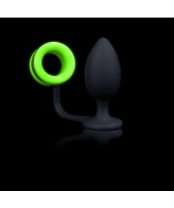 Glow in the Dark Butt Plug en Cockring