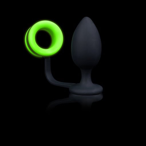 Glow in the Dark Butt Plug en Cockring