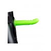 Glow in the Dark - Holle Strap-on dildo met ribbels