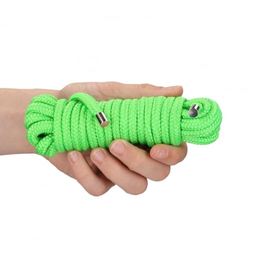 Glow in the dark bondage touw