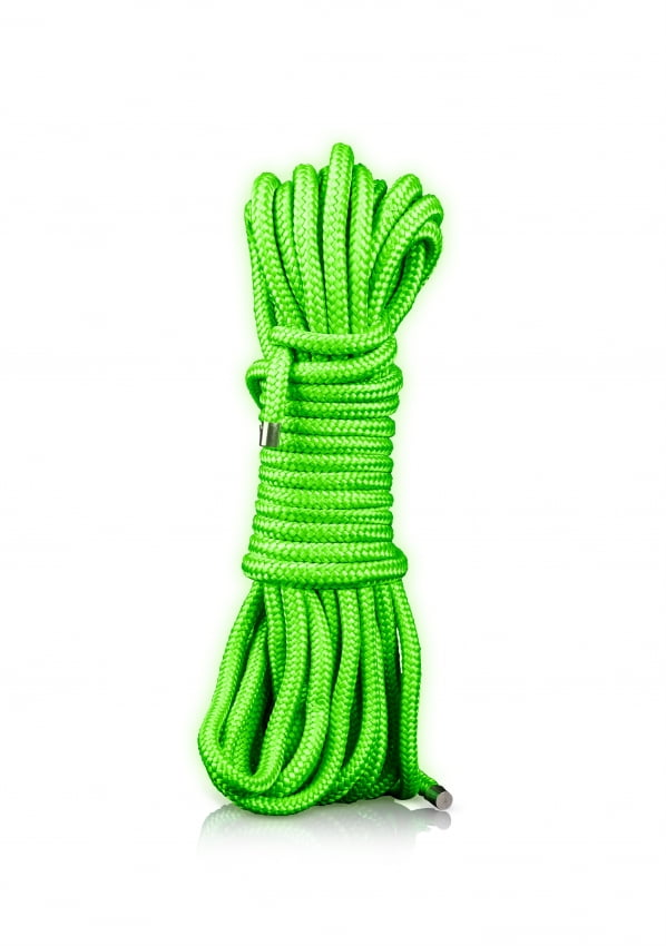 Glow in the dark bondage touw