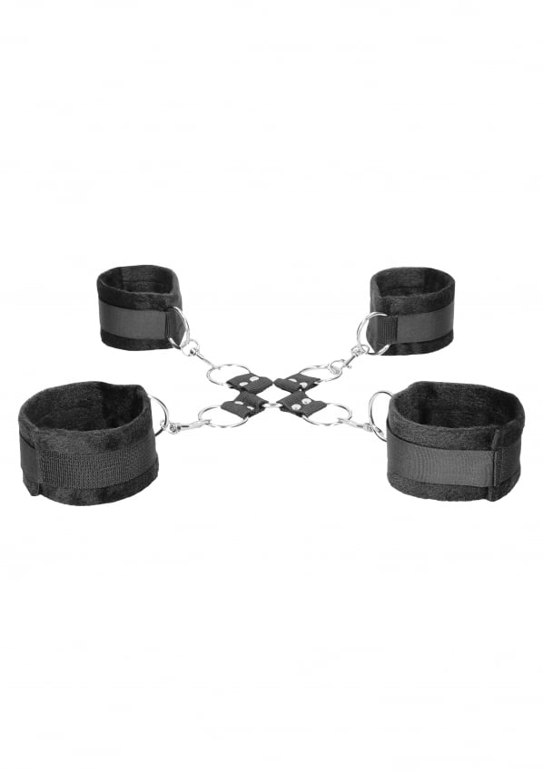 Hogtie klittenband Bondage Set