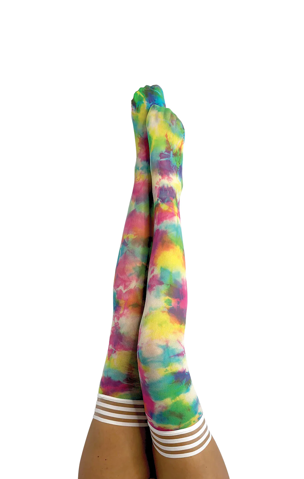 Hold up kousen Rainbow kleur