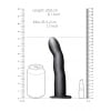 Holle Strap-on dildo licht gebogen