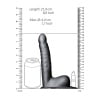 Holle Strap-on dildo met ribbels