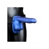 Holle Strap-on dildo met ribbels