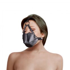 Hoofdharnas met mondkap en Ball Gag
