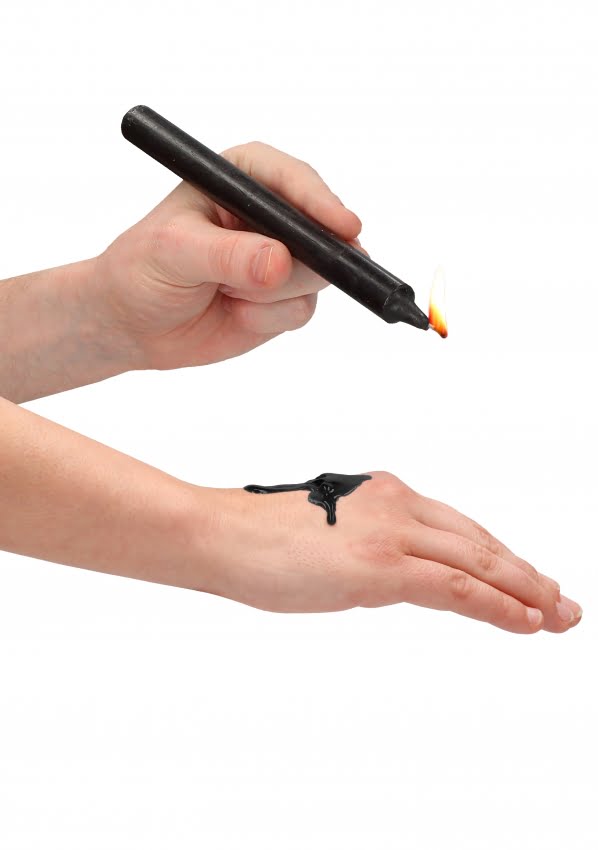 Hot Wax Kaarsen Groot model - Zwart