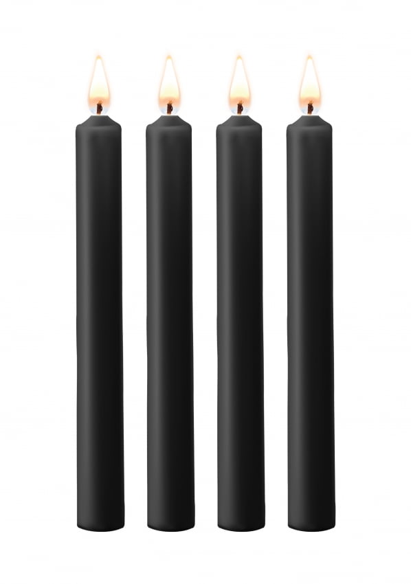 Hot Wax Kaarsen Groot model - Zwart