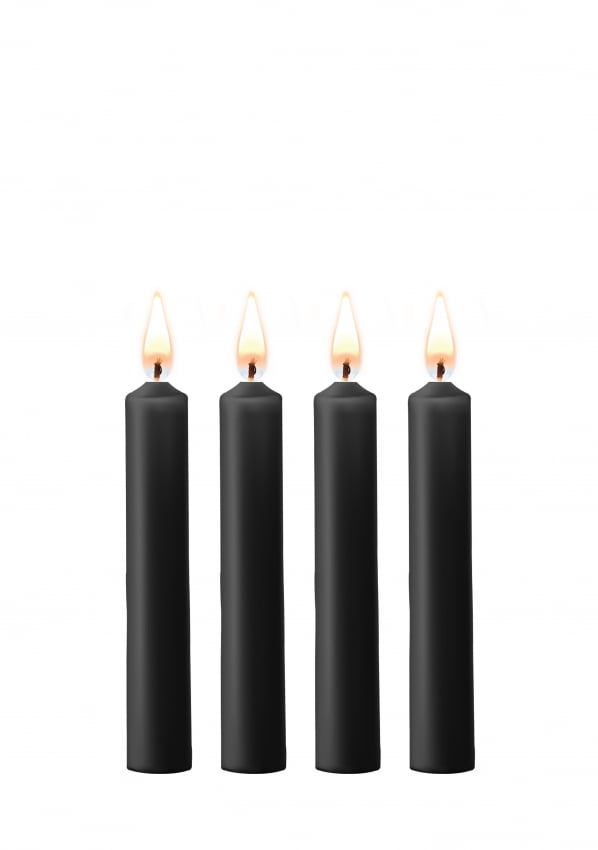 Hot Wax Kaarsen Klein model - Zwart