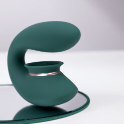 Twitch 3 - Oplaadbare Vibrator en Suction - Bosgroen