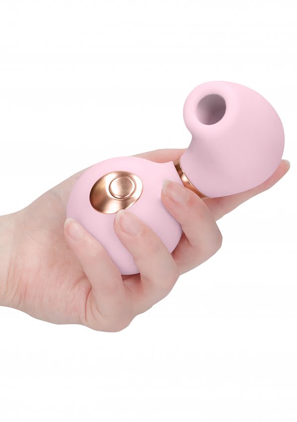 Irresistible Zuigende Vibrator Invincible - Roze