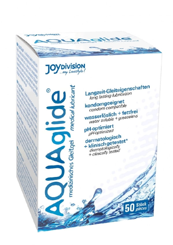 Joy Division - Aqua Glide Glijmiddel zakjes - 50 stuks