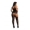 Jarretel Strass Bodystocking