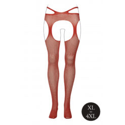 Jarretelpanty met bandjes in de taille