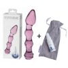 Joyride - Glazen Roze Dildo voor vaginaal en anaal gebruik - GlassiX Set 12