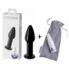 Joyride - Glazen buttplug - Zwart