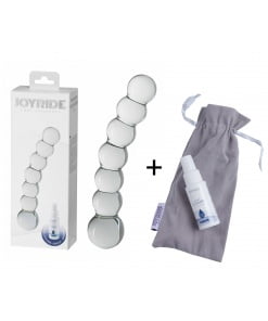 Joyride – Glazen Dildo met lichte kromming – Premium GlassiX Set 11