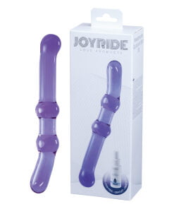 Joyride – Glazen Dildo voor vagina en Anaal – Paarse