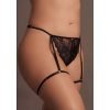 Kanten string met kousenband - Plus Size