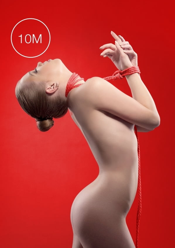 Kinbaku Bondage touw 10 meter -Rood