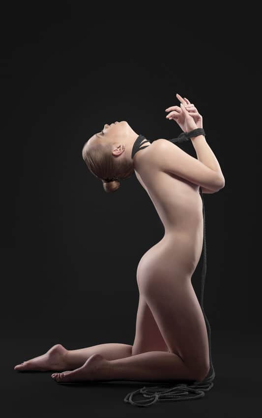 Kinbaku Bondage touw 10 meter - Zwart