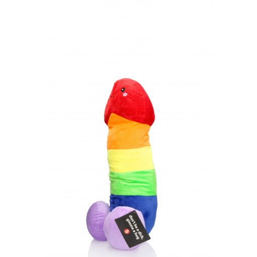 Knuffel Penis 60 cm - Rainbow Editie