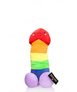 Knuffel Penis 60 cm - Rainbow Editie