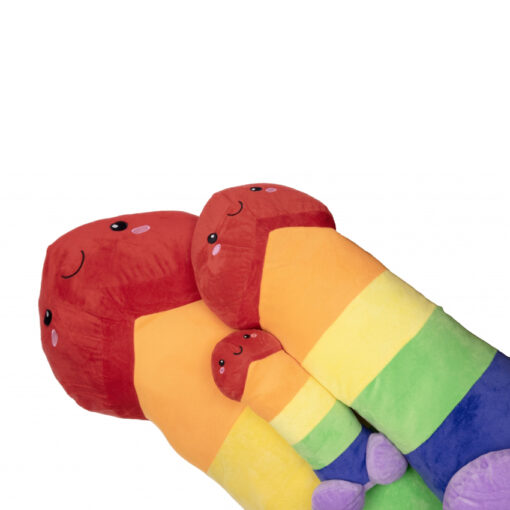 Knuffel Penis 60 cm - Rainbow Editie