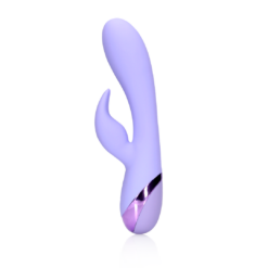 Zachte Silicone Konijn Vibrator - Digitale Lavendel