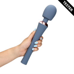Krachtige Wand Vibrator met Stille Handgreep - Blue Nova - Tester