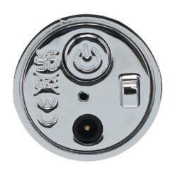 Angel - Lipstick Vibrator with 4 Attachments - Clear