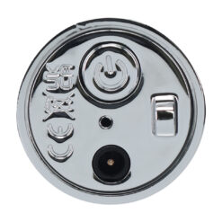 Tiffany - Lipstick Vibrator with 4 Attachments - Blue