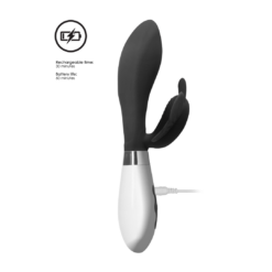 Alexios - Oplaadbare Rabbit Vibrator - Zwart
