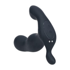 Verwarmende en Vibrerende Silicone Prostaat Stimulator - Zwart