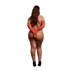 Le Desier- Opera handschoenen - Rood Plus Size