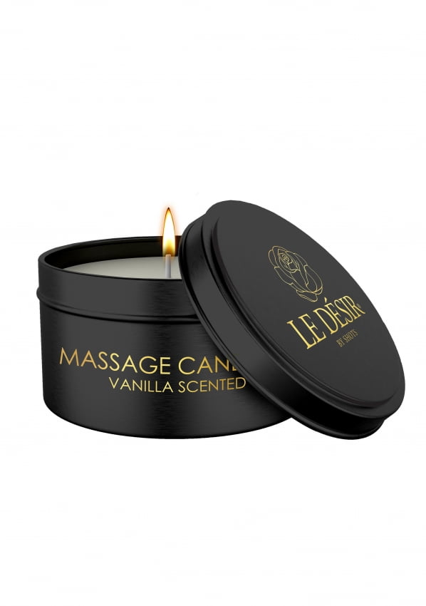 Le Desir - Erotische Massage kaars Vanilla