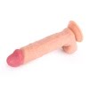 Leren Strap-On inclusief Dildo - 24 cm