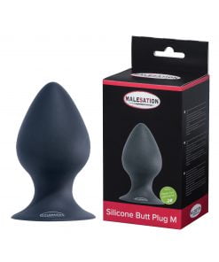 MALESATION - Silicone Butt Plug M - Diameter 5.25 cm