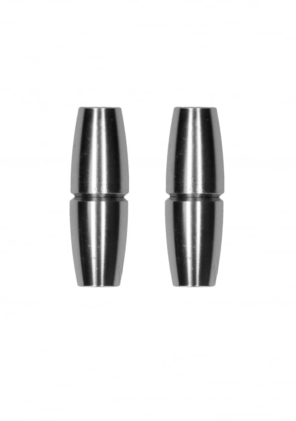 Magnetische Tepelklemmen zilver