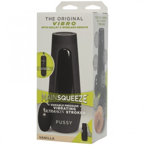 Main Squeeze Vibrating Masturbator