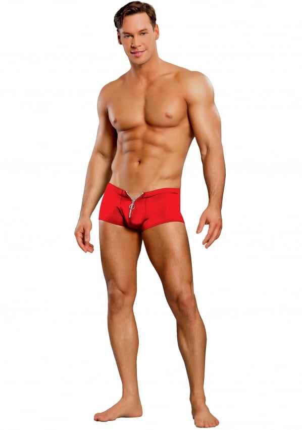Male Power - Rode Short met Rits